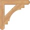 Ekena Millwork Merced Craftsman Smooth Bracket, Western Red Cedar, 3 1/2"W x 24"D x 24"H BKT04X24X24MRC04SWR - alternate 2
